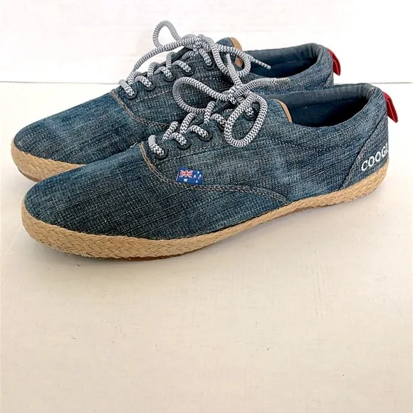 Coogi Blue Australian espadrille Sneakers men’s 10 NAVY