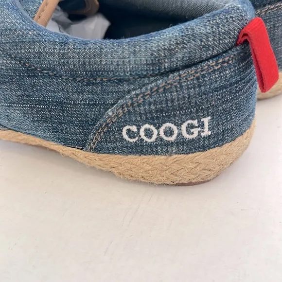 Coogi Blue Australian espadrille Sneakers men’s 10 NAVY