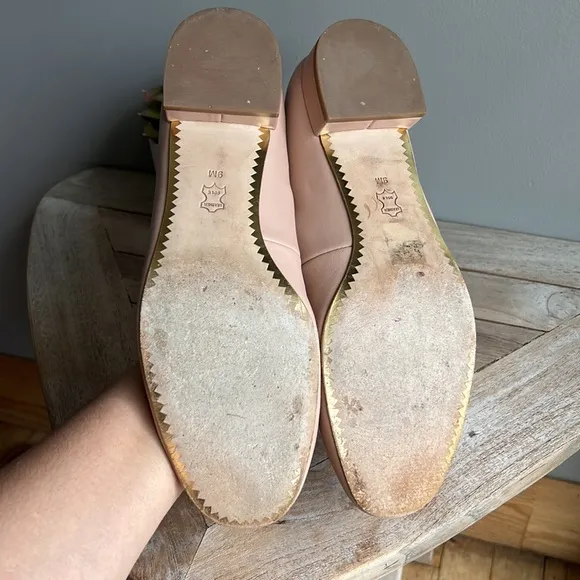 Cream Chelsea 25mm Ballet Flats Size 7.5Pumps