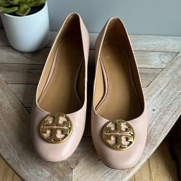 Cream Chelsea 25mm Ballet Flats Size 7.5Pumps
