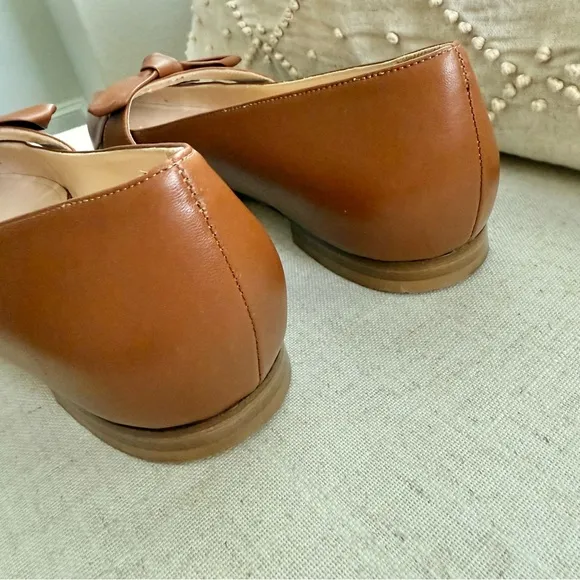 Dee Ocleppo Dominic Italian Tan Brown Leather Flats in Cuba, size 39