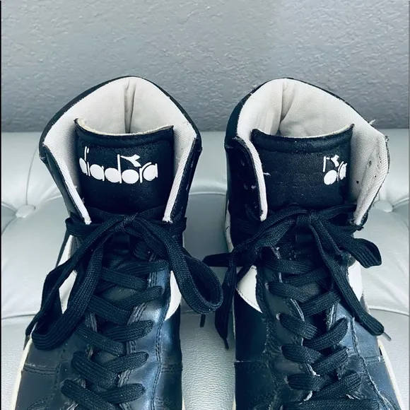 Diadora Vintage Heritage High Top Sneakers