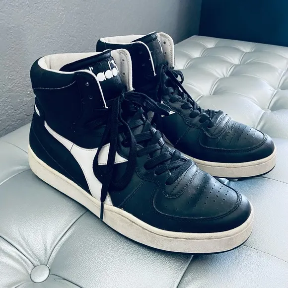 Diadora Vintage Heritage High Top Sneakers