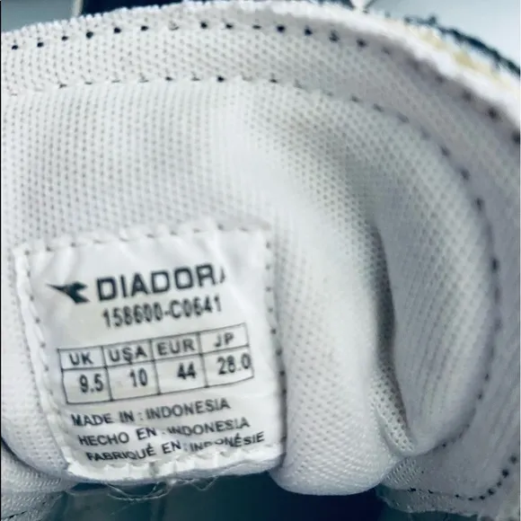 Diadora Vintage Heritage High Top Sneakers