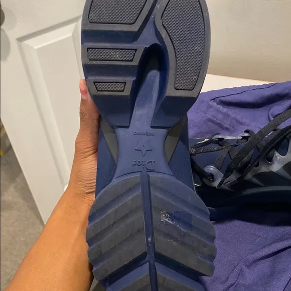 Dior Blue Sneakers Modern Chunky Design