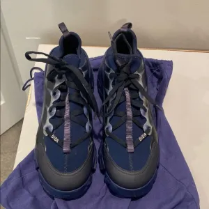 Dior Blue Sneakers Modern Chunky Design