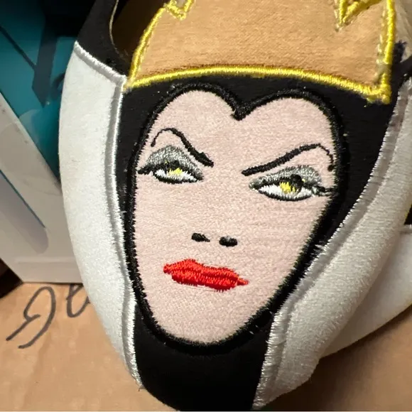 Disney Evil Queen Flats size 7 NWOT never worn sun Disney Evil Queen.