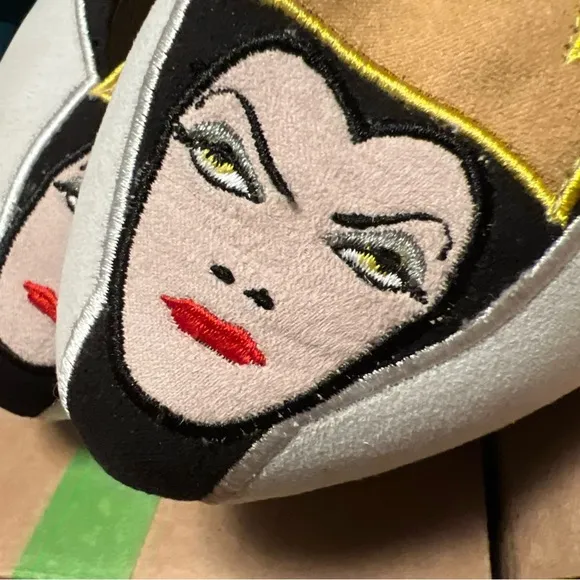 Disney Evil Queen Flats size 7 NWOT never worn sun Disney Evil Queen.