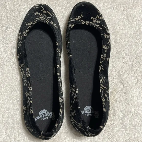 Doc Marten Rare Floral Flats Size 7