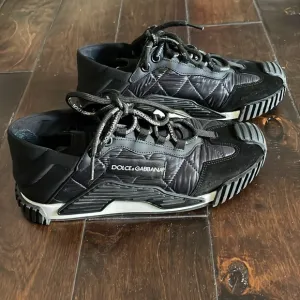 Dolce &amp; Gabbana NS1 Logo Black Chunky Sneakers