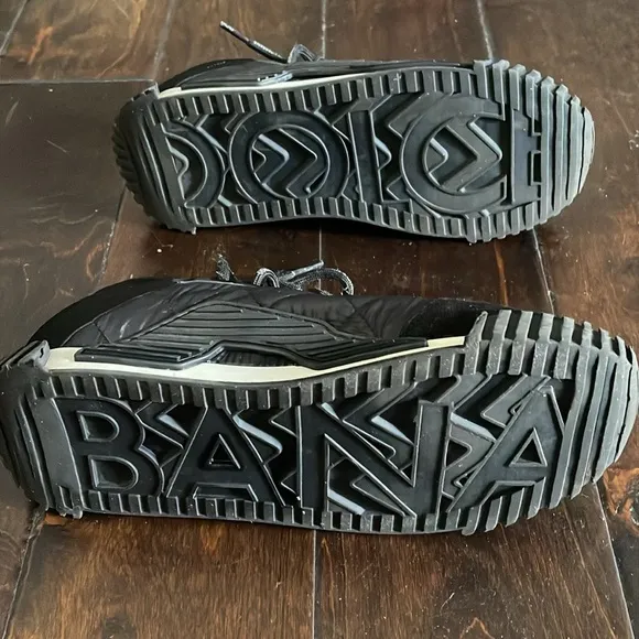 Dolce &amp; Gabbana NS1 Logo Black Chunky Sneakers