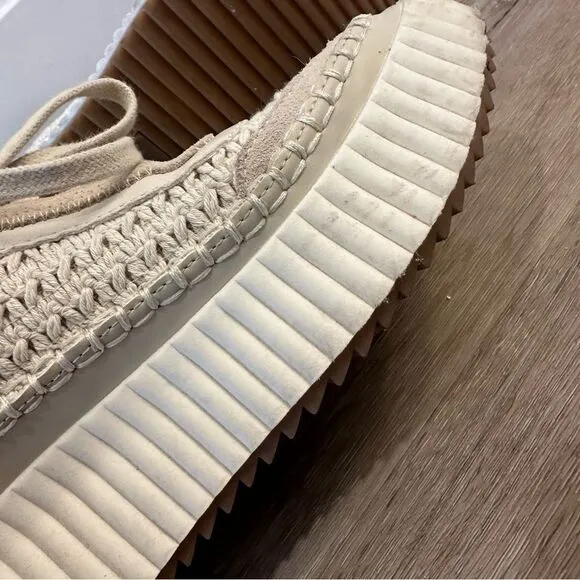 Dolce Vita Dolen Sneakers in Sandstone Knit size 8.5