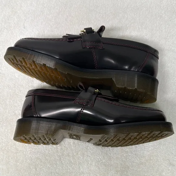 Dr. Martens Adrian Snaffle Smooth Leather Kiltie Loafers