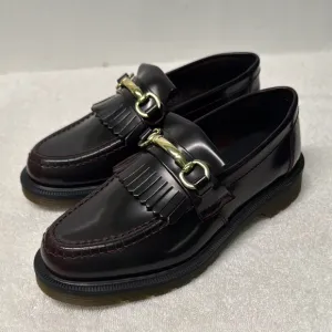 Dr. Martens Adrian Snaffle Smooth Leather Kiltie Loafers