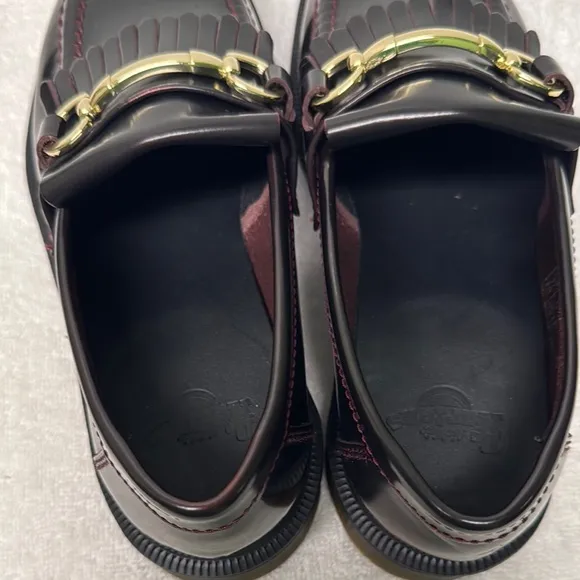 Dr. Martens Adrian Snaffle Smooth Leather Kiltie Loafers