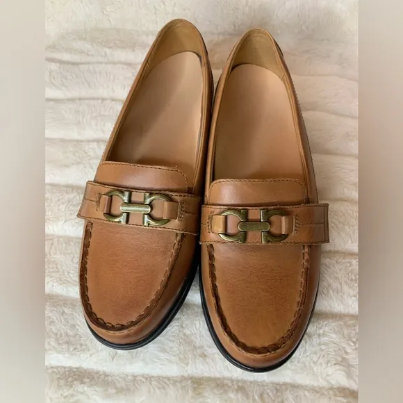 Dr.Comfort Brown Leather Loafers
