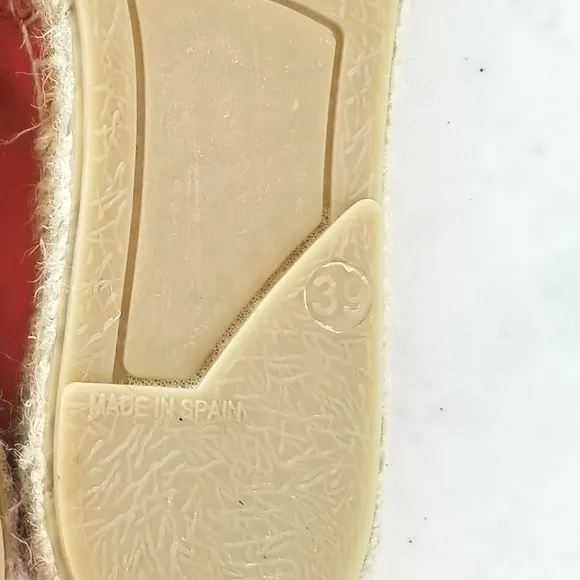 DVF Diane Von Furstenberg Orange Corral Espadrilles Flats