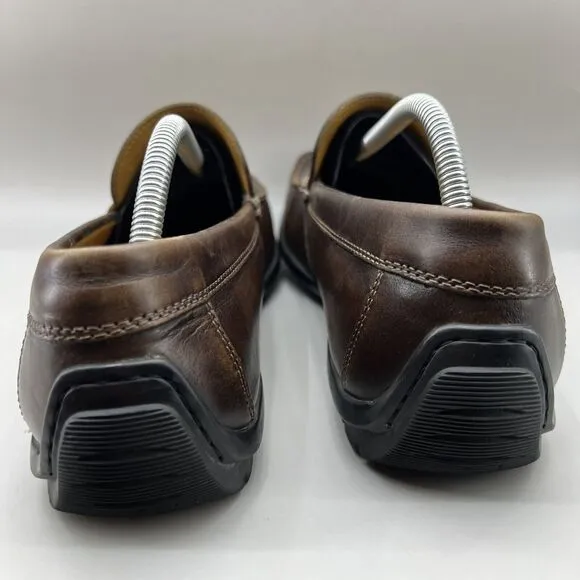 Ecco Classic Moc 2.0 Driving Loafers Men Size 10 10.5 US, 44 EU Brown Low Shoes