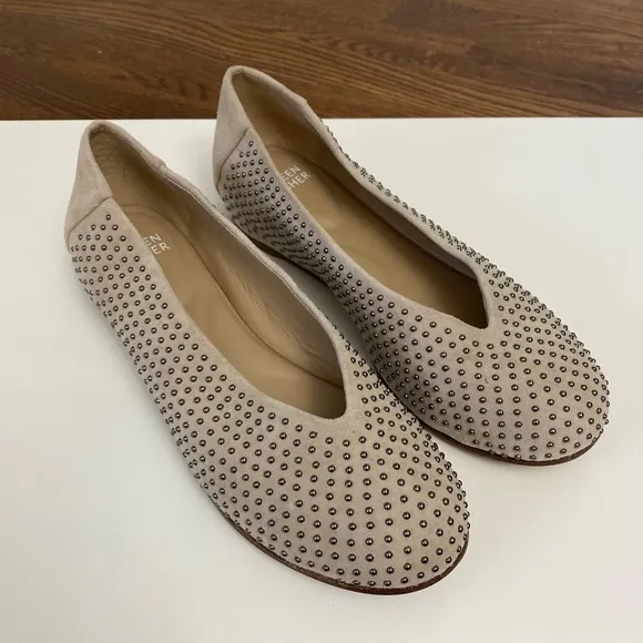 Eileen Fisher studded flats