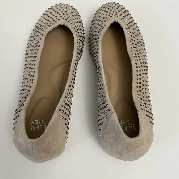 Eileen Fisher studded flats