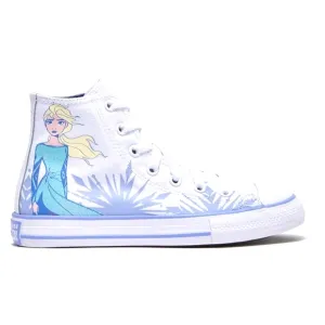 EUC Converse x Frozen 2 Youth Chuck Taylor All Star High Top - Kids 12