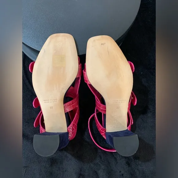 EUC💞MARSKINRYYPPYPINK Strappy Heels….