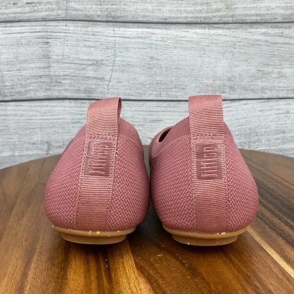 Fitflop Allegro Multi Knit Ballet Flats Dusty Rose Pink Women’s Shoe Size 10