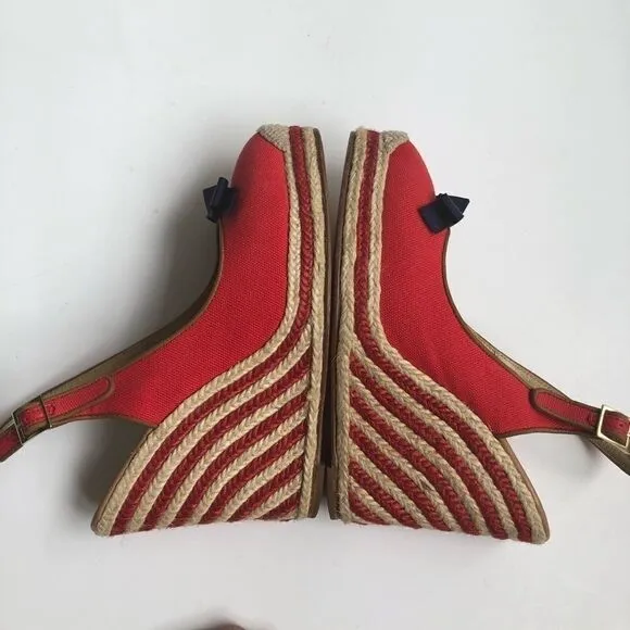 ⚡️FLASH SALE⚡️KATE SPADE BOW STRIPED ESPADRILLES