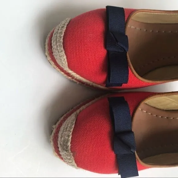 ⚡️FLASH SALE⚡️KATE SPADE BOW STRIPED ESPADRILLES