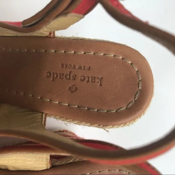 ⚡️FLASH SALE⚡️KATE SPADE BOW STRIPED ESPADRILLES