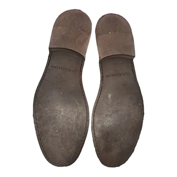 Florsheim 11393 Tassel Stitched Pinch Moc Comfort Dress Loafers Mens size 9M