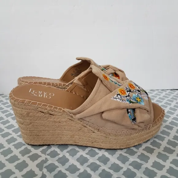 Franco Sarto Talinda Espadrilles 10 NWOB