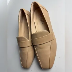 Frankie4  Leather Square Toe Design Slip On Women's Loafers size 8.5