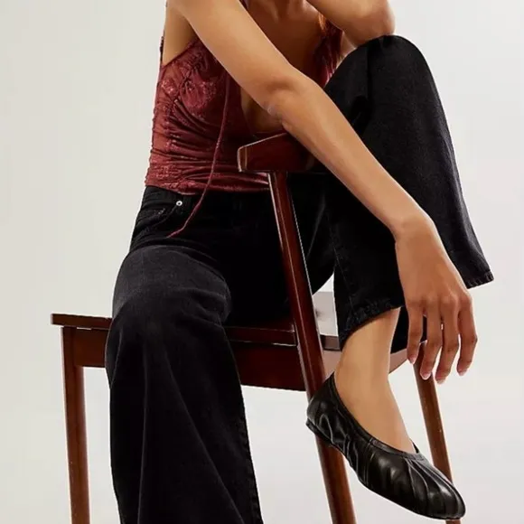 Free People Cara Ballet Flats NIB