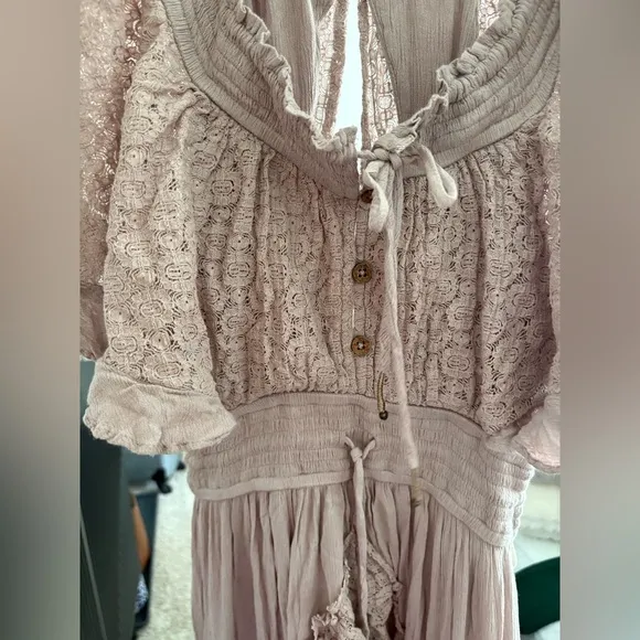Free People Dancing on Air maxi dress size S NWOT