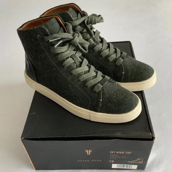 Frye Ivy high top sneakers size 7M