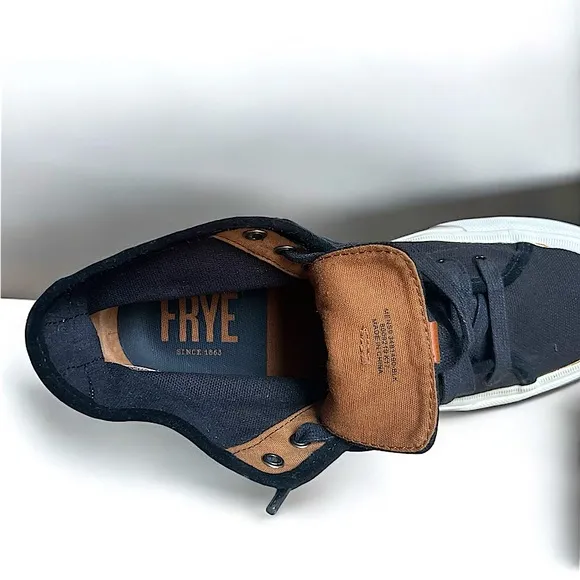 Frye Ludlow High-Top Black Sneakers | Men’s 9