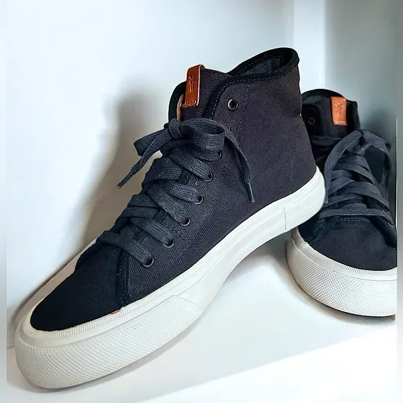 Frye Ludlow High-Top Black Sneakers | Men’s 9