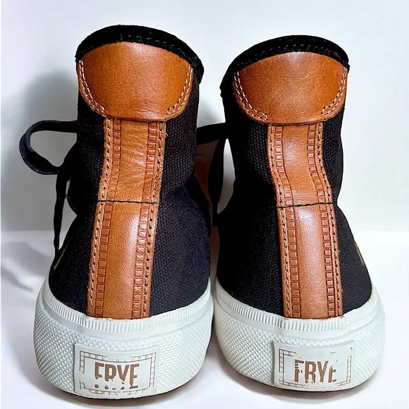 Frye Ludlow High-Top Black Sneakers | Men’s 9
