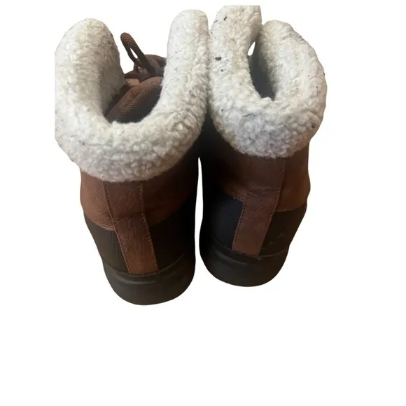 G.H. Bass &amp; Co. Men's Brown Lace-Up Winter Boots,Snow boo casual outdoor