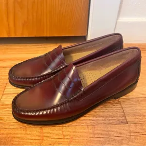 G.H. Bass Whitney Weejuns Whitney Penny Loafers Size 8.5 Burgundy