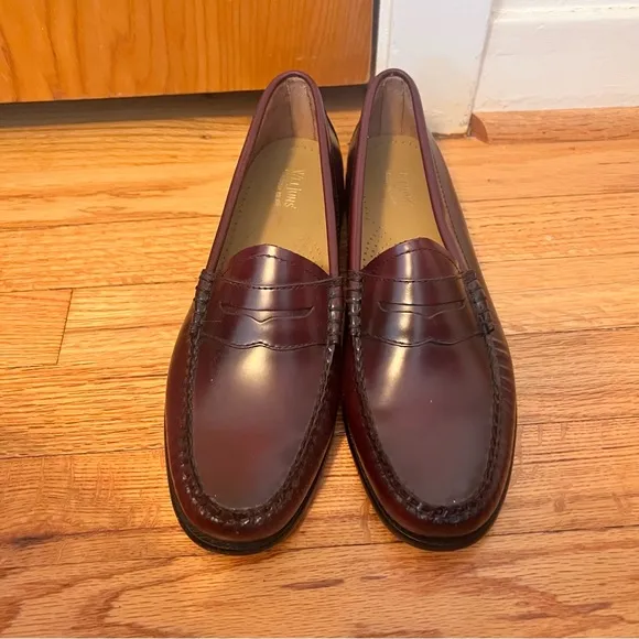 G.H. Bass Whitney Weejuns Whitney Penny Loafers Size 8.5 Burgundy