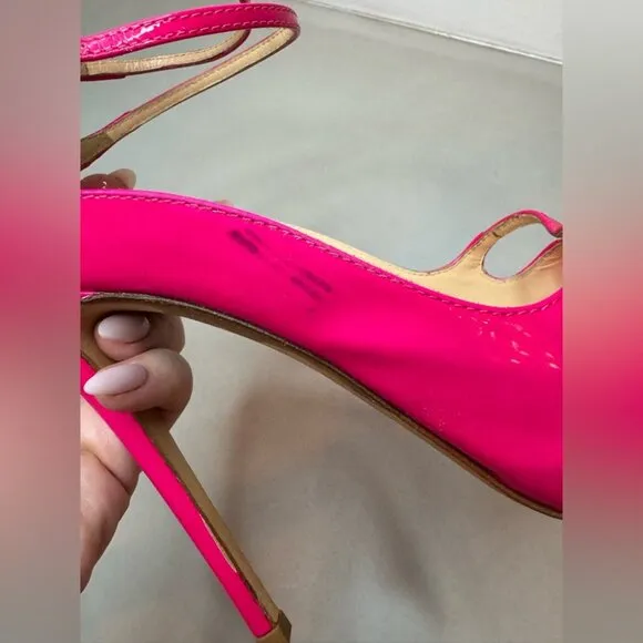 Giuseppe Zanotti Fuchsia Strappy Sandals