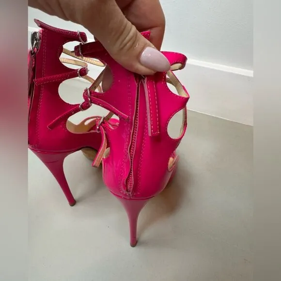 Giuseppe Zanotti Fuchsia Strappy Sandals