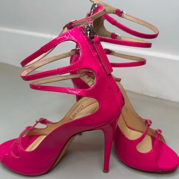 Giuseppe Zanotti Fuchsia Strappy Sandals