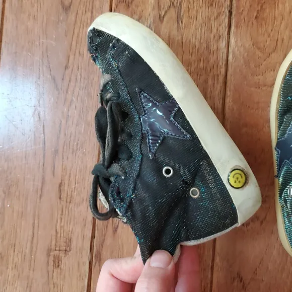 Golden Goose Francy Shimmer High Top Sneakers