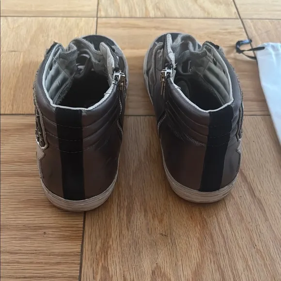 Golden Goose High-Top Sneakers with Dust Bag