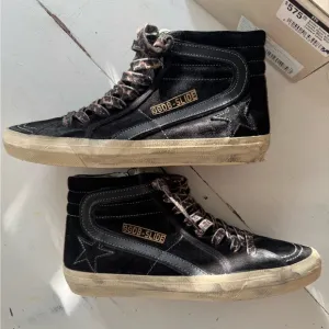 Golden Goose Women’s Black High-Top Sneakers