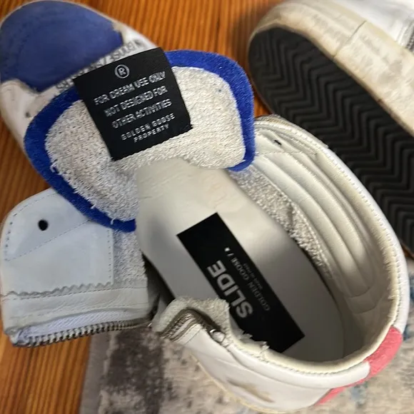 Golden GooseSlide high-top sneakers