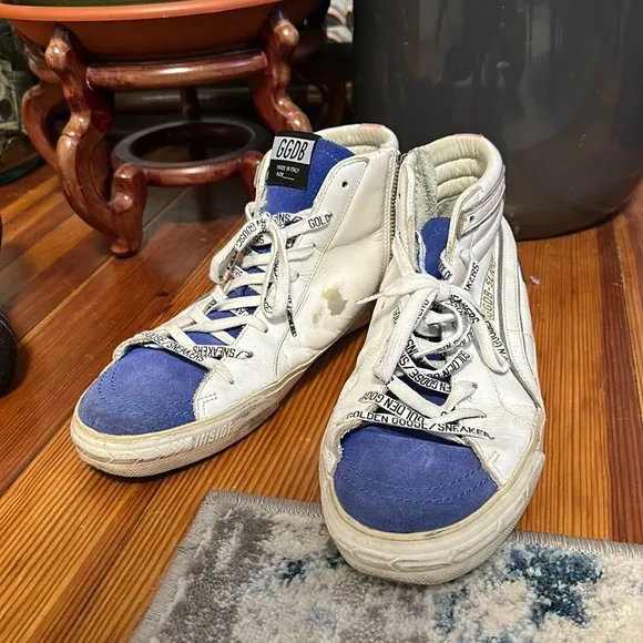 Golden GooseSlide high-top sneakers